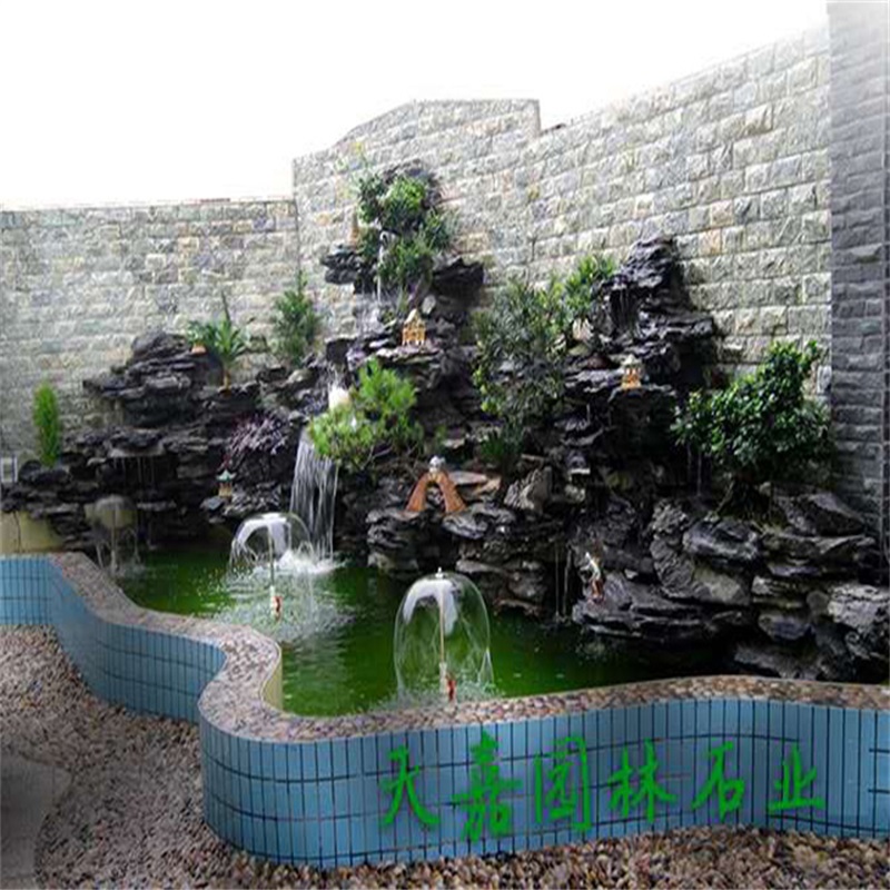 宜阳小庭院水景设计